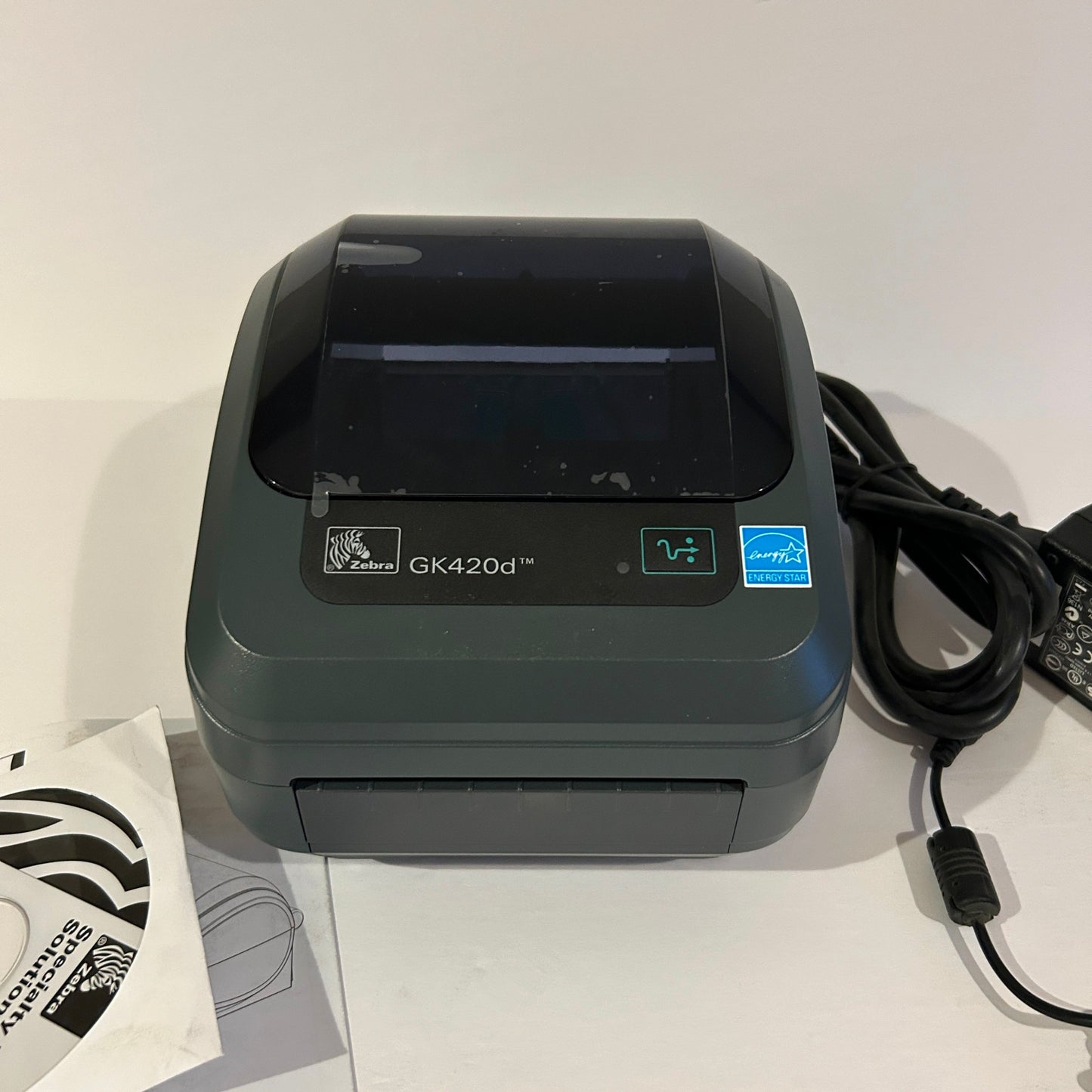 Zebra Direct Thermal Desktop Label Printer USB Parallel - GK420d