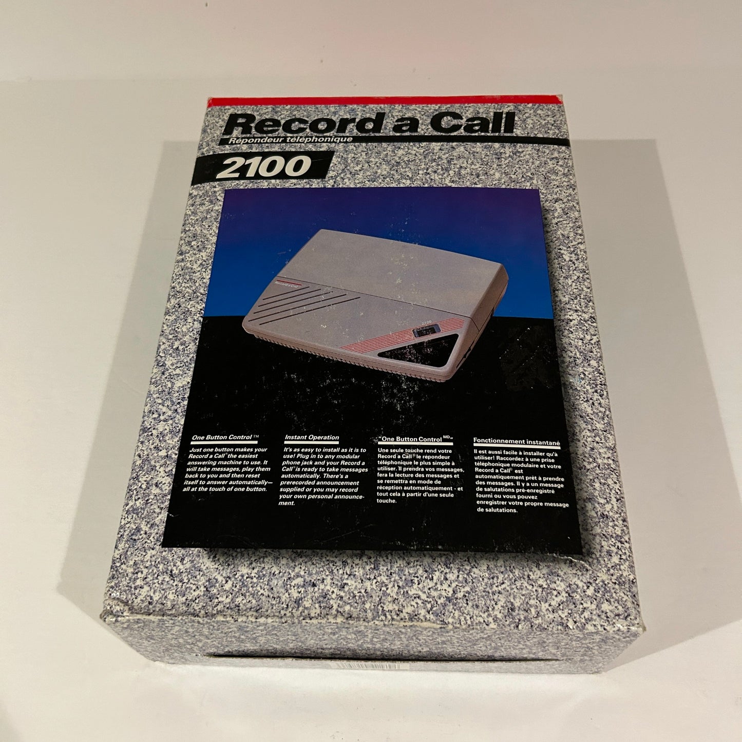 Record a Call 2100 Analog Answering Machine