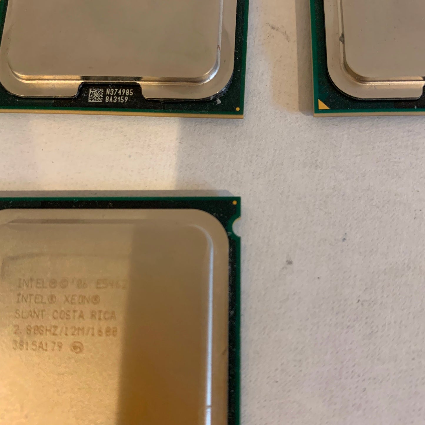 Lot of 16 Intel '06 Xeon E5462 2.8Ghz 12MB Cache 1.6Ghz Bus Speed LGA771 CPU