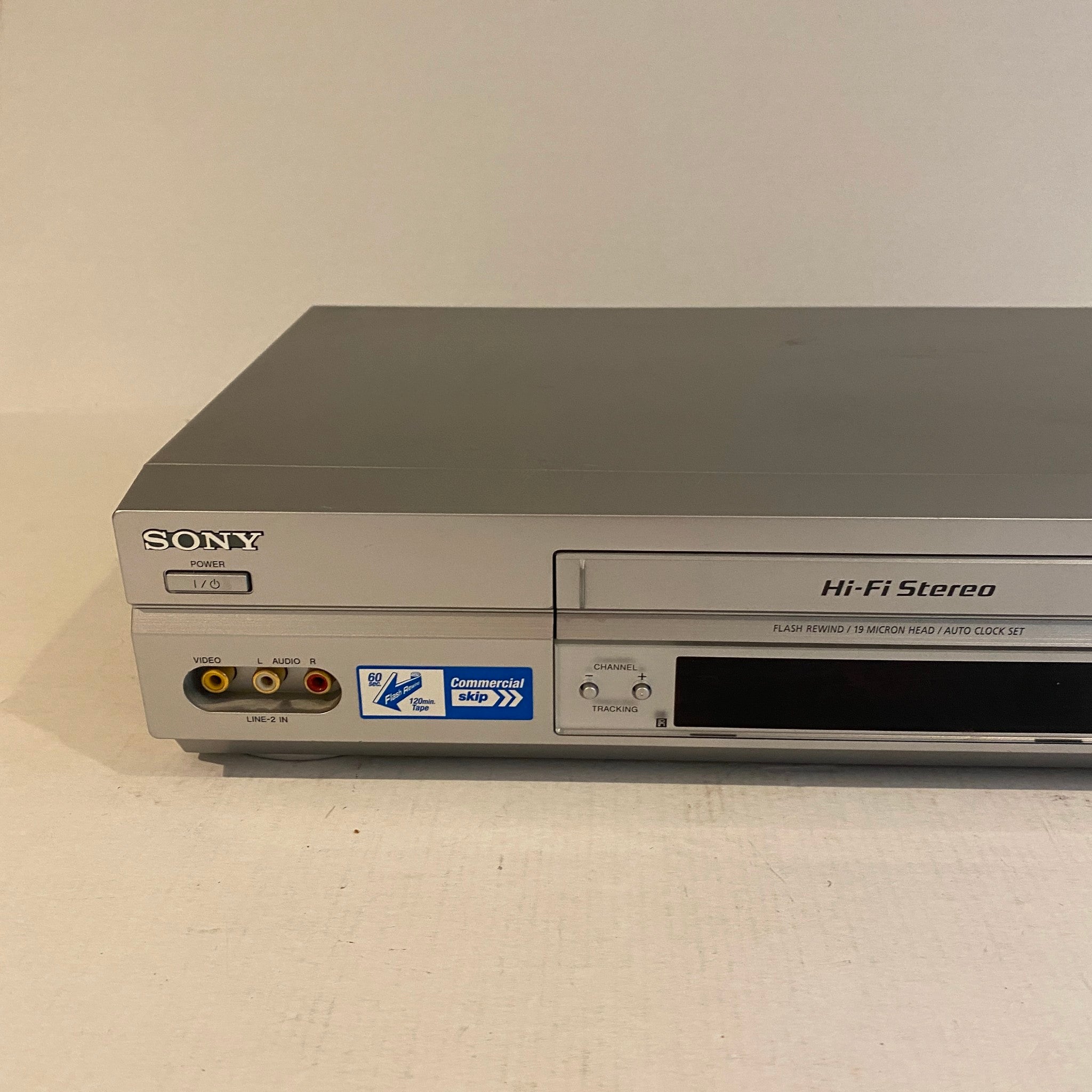 Sony SLV-N750 VHS VCR Player Recorder No Remote high quality Tested Working A/V cable & Tape