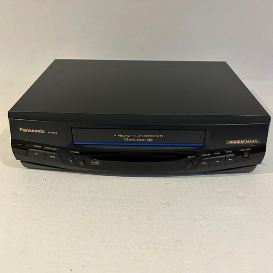 Panasonic Omnivision 4 head VCR No remote - PV8450
