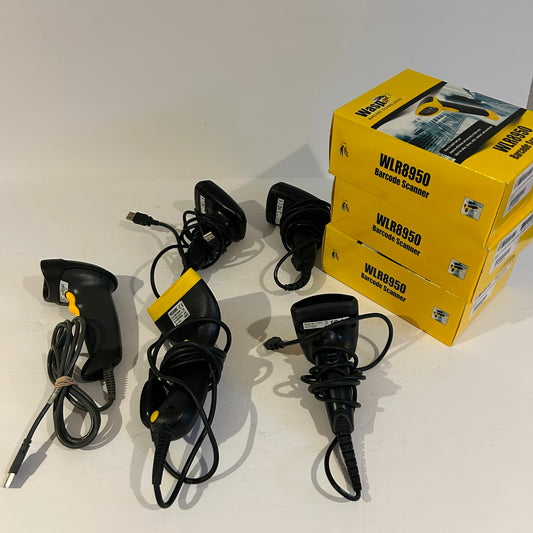 Lot of 8 Barcode Scanners - Symbol, Wasp, Manhattan