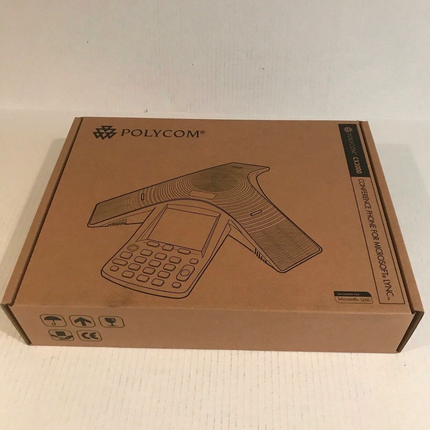 Polycom CX3000 Lync VOIP POE Conference Phone - 2201-15810-001