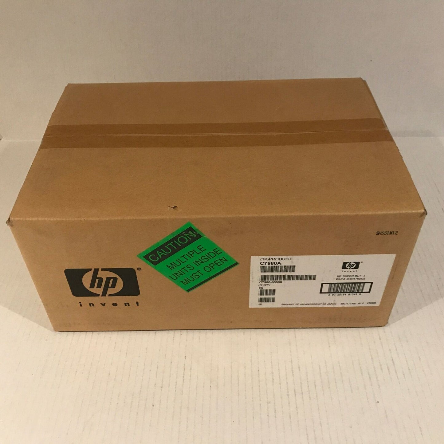 Box of 20 - HP Super 320GB DLT Tape Data Cartridges - C7980A