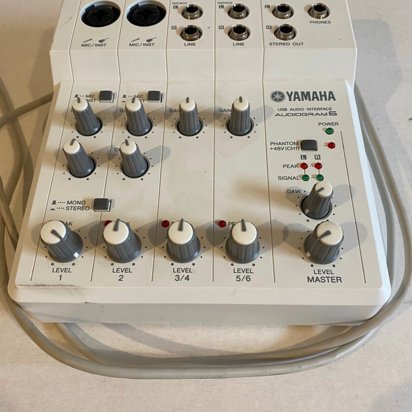 Yamaha Audiogram6 USB Audio Interface Mixer