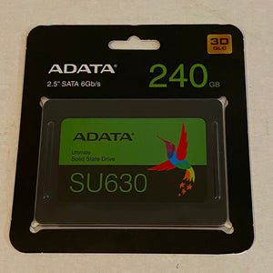 ADATA SU630 240 GB SSD - Pre-loaded with fresh install of Mac OS High Sierra