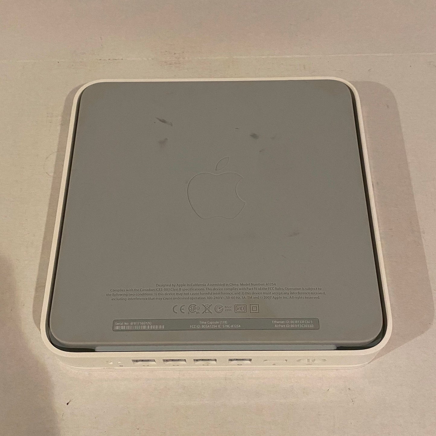 1st Generation Apple Airport Time Capsule 1TB - A1254