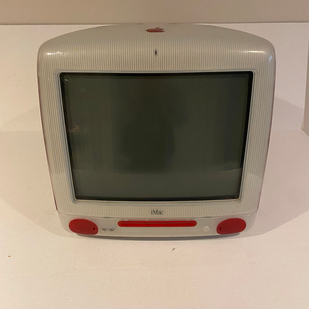 For Parts or Repair - Ruby 400 MHz PowerPC 750 Apple iMac G3 - No HDD