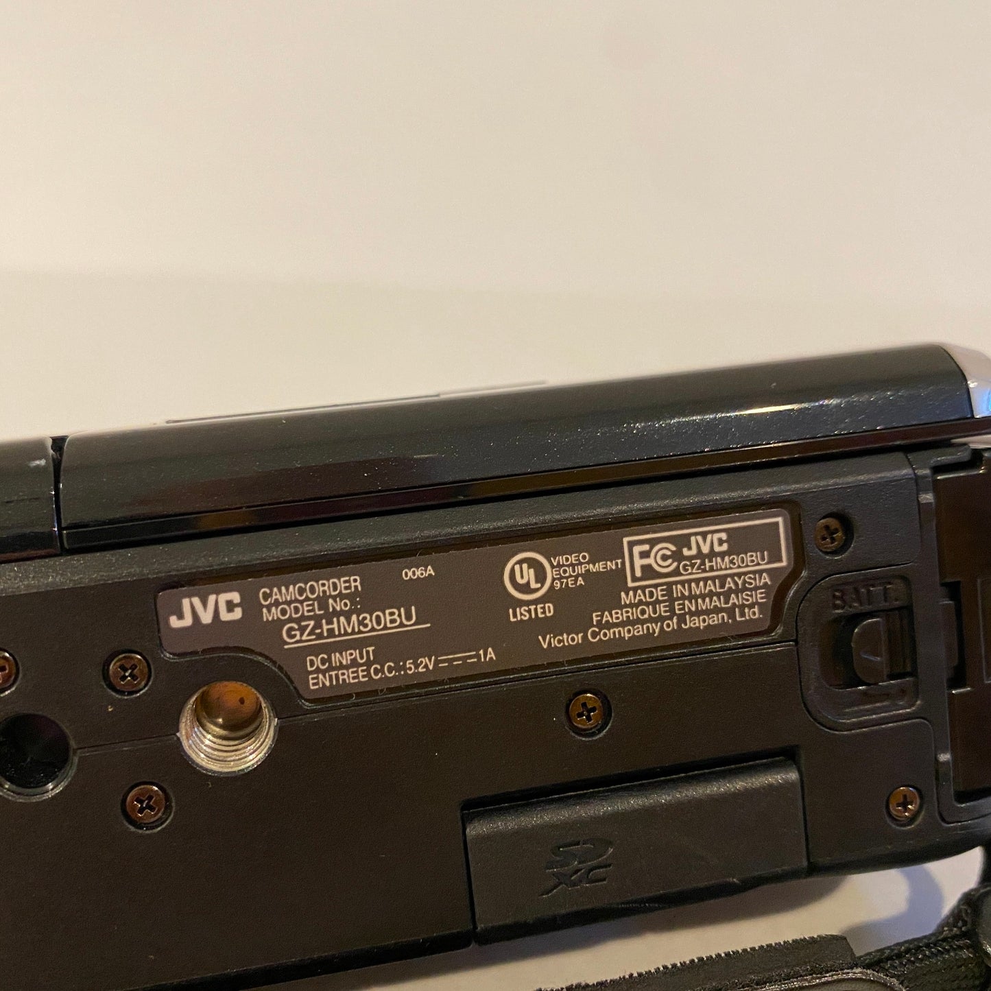 JVC Everio HD Camcorder - GZ-HM30BU