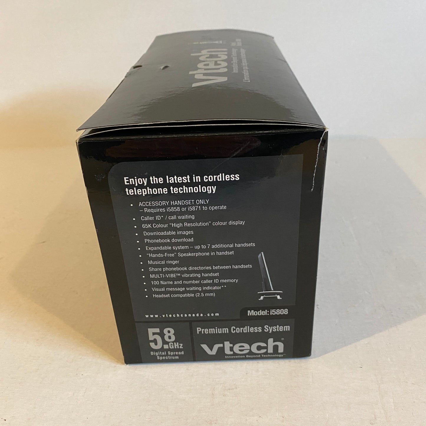 Vtech 5.8 Ghz Cordless Phone Extra Handset for i5858 or i5871