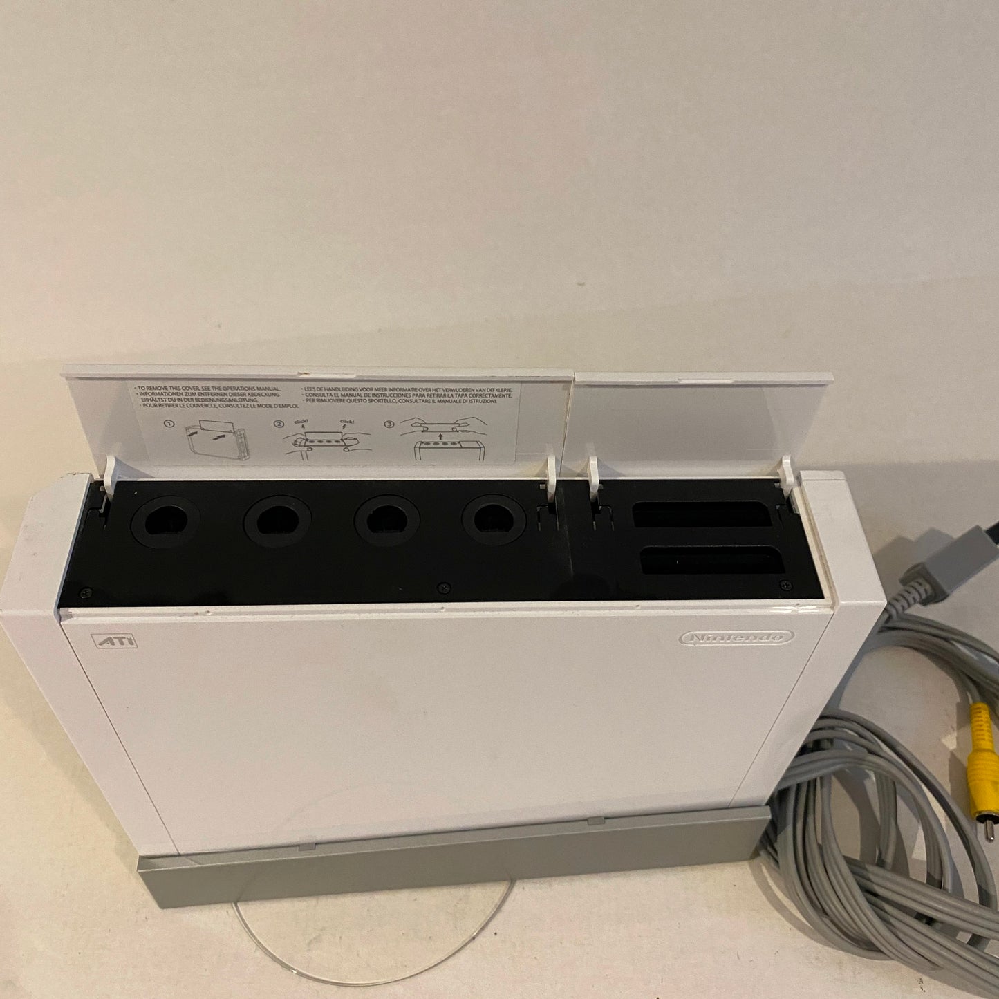 Nintendo Wii Console and A/V Cable -  RVL-001