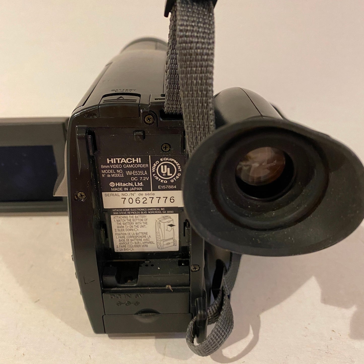 Hitachi Analog 8mm Camcorder - VM-535LA