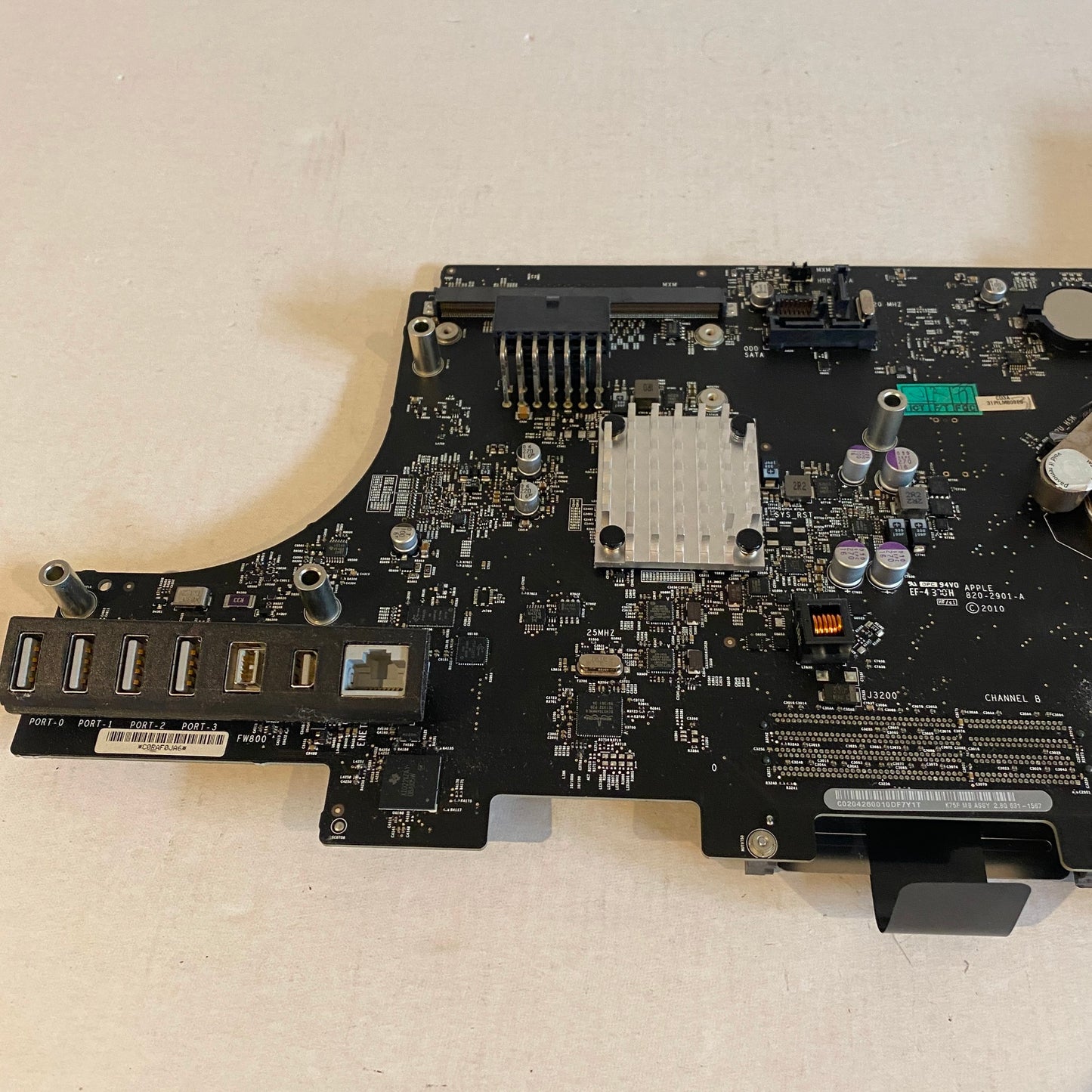 Mid 2010 27" 2.8 Intel Core i5 iMac Logic Board with CPU