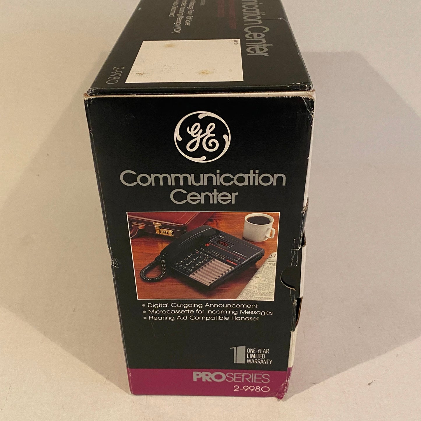 Vintage GE ProSeries Communication Center Phone and Answering Machine - 2-9980
