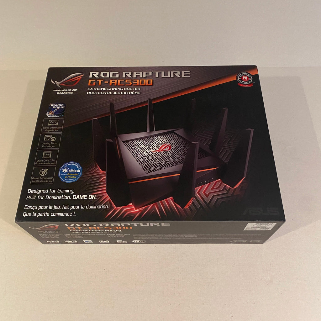 ASUS ROG Rapture Tri-Band Wireless Wi-Fi Extreme Gaming Router - GT-AC5300