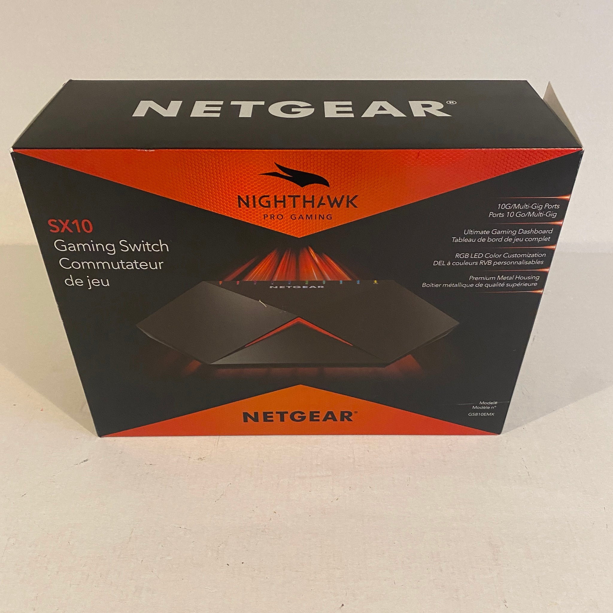 Netgear Nighthawk SX10 10-Gigabit/Multi-Gigabit Gaming Switch –  neilgilbert.ca