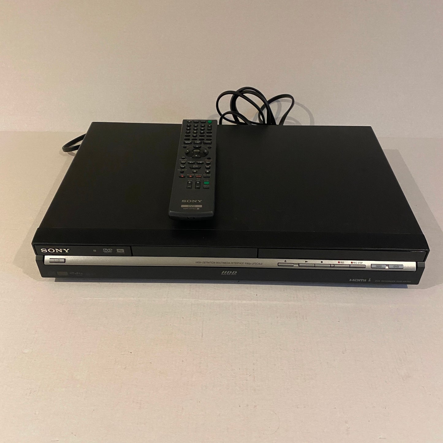 Sony HDMI 160 GB DVD Recorder - RDR-HX750