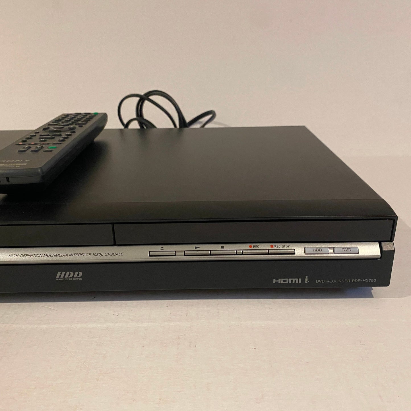 Sony HDMI 160 GB DVD Recorder - RDR-HX750