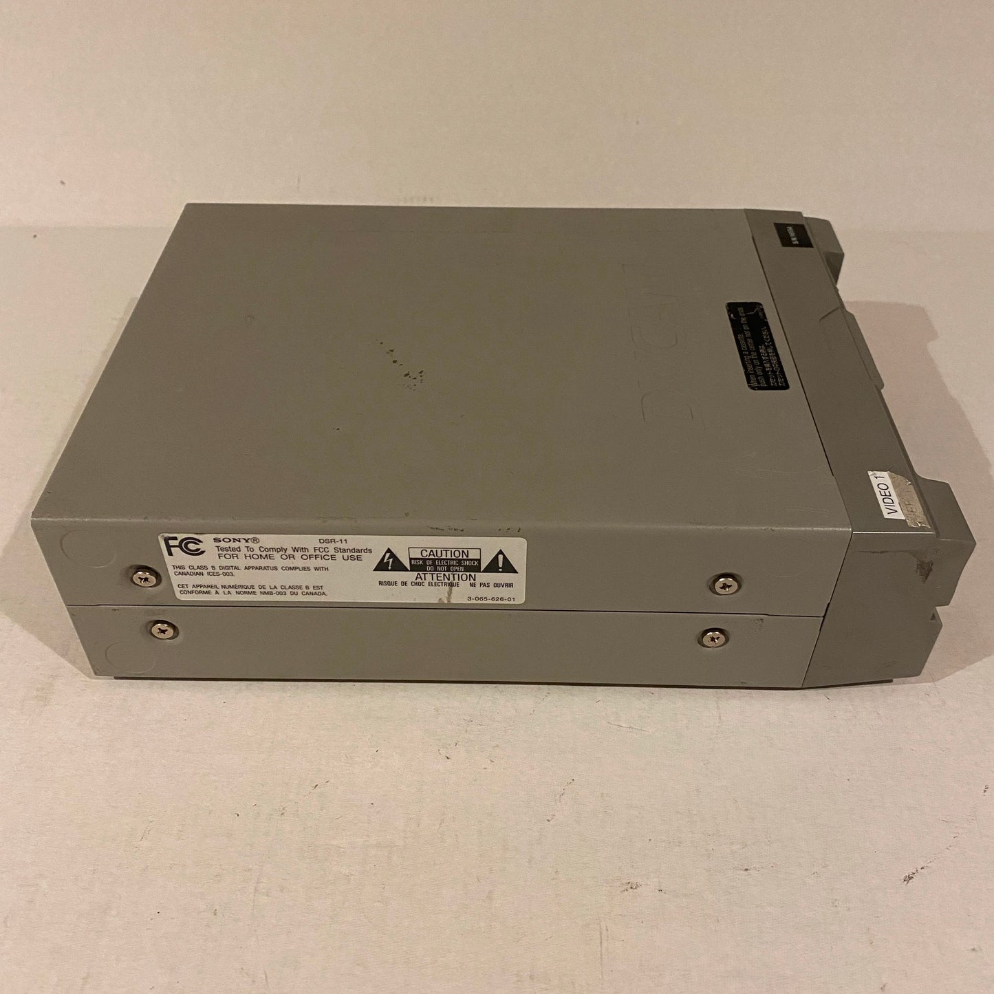 For Parts or Repair - Sony DVCAM MiniDV Digital Video Recorder - DSR-11