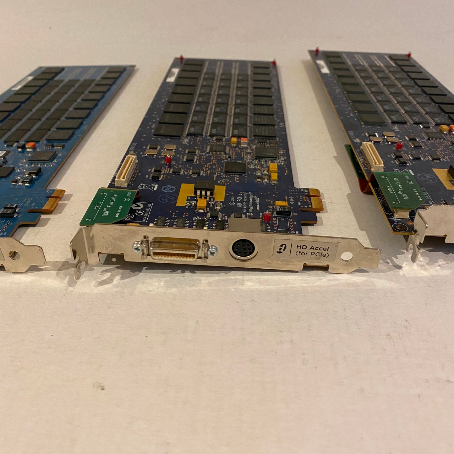 Lot of 3 - Avid Digidesign HD Accel PCIe Cards