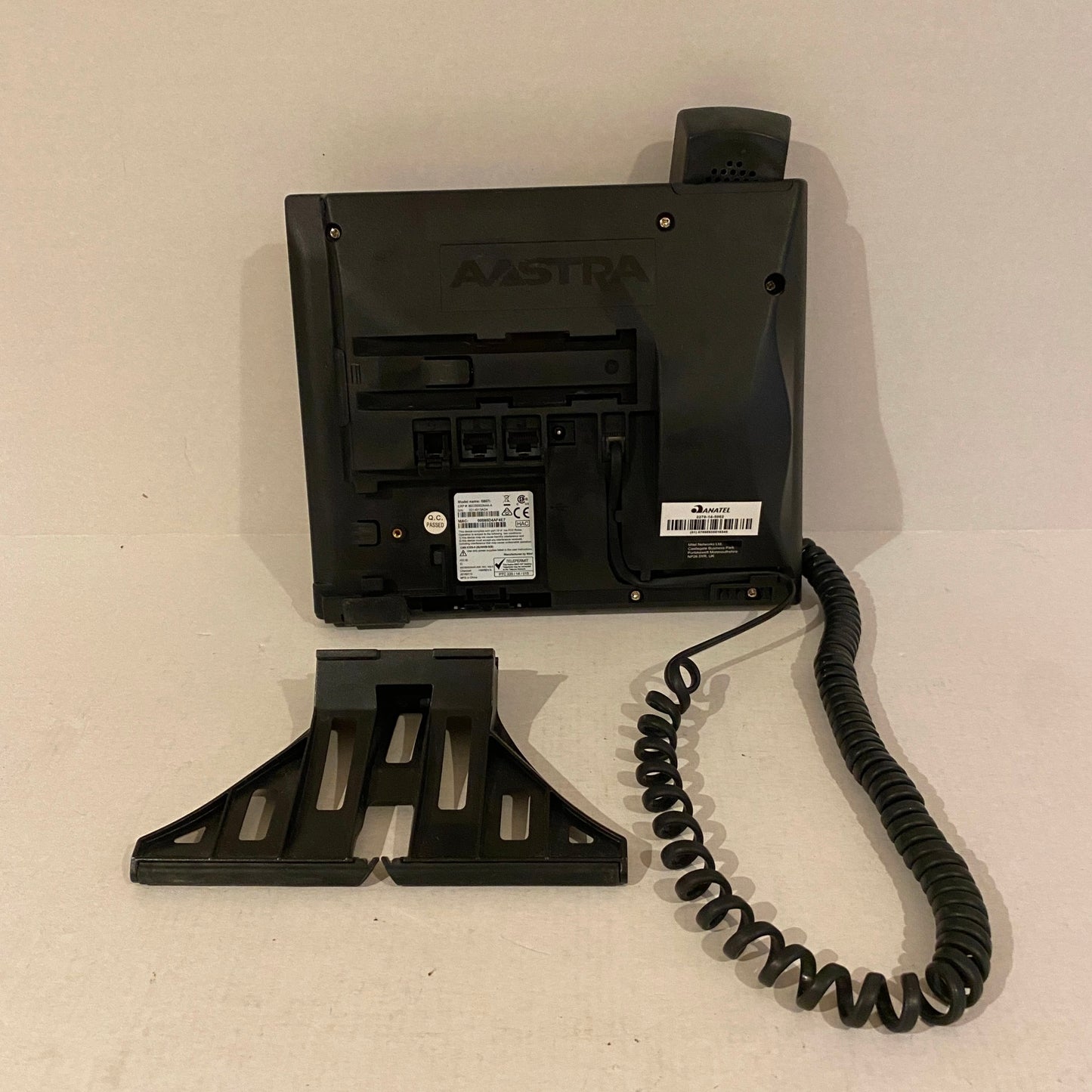 Lot of 8 - Charcoal Aastra Mitel 6867i PoE with Stand