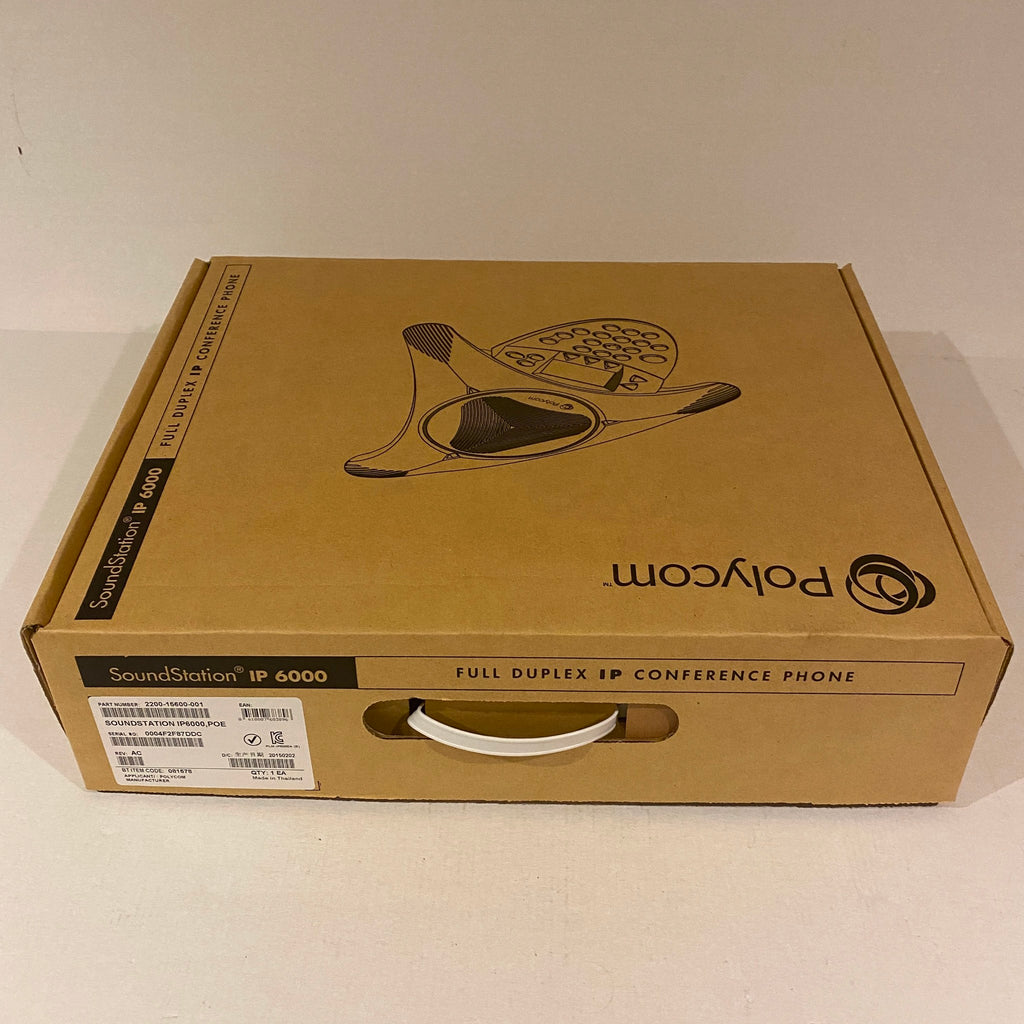 Polycom Soundstation IP 6000 PoE Conference Phone - 2200-15600-001