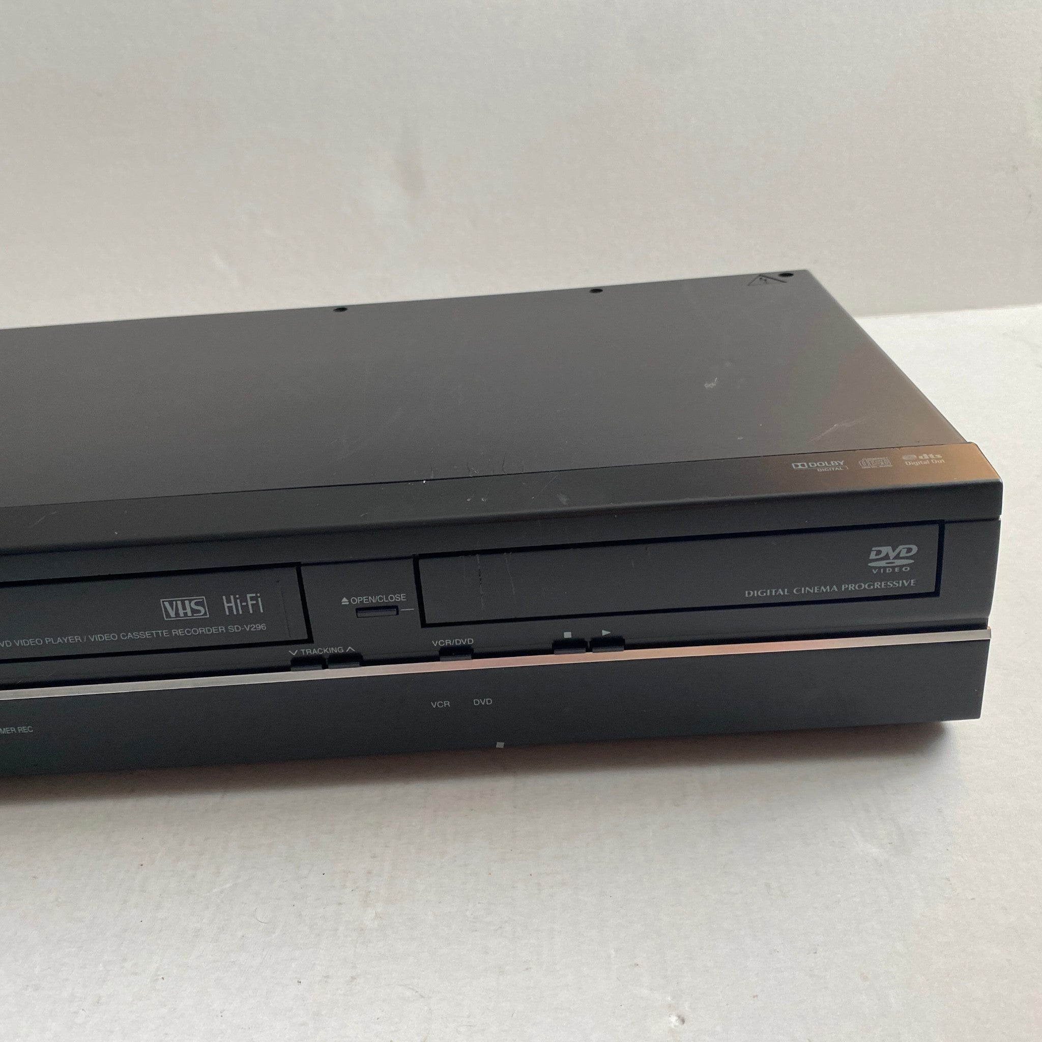 Toshiba SD-V296 VHS Recorder VCR high quality & DVD Combo Player TESTED