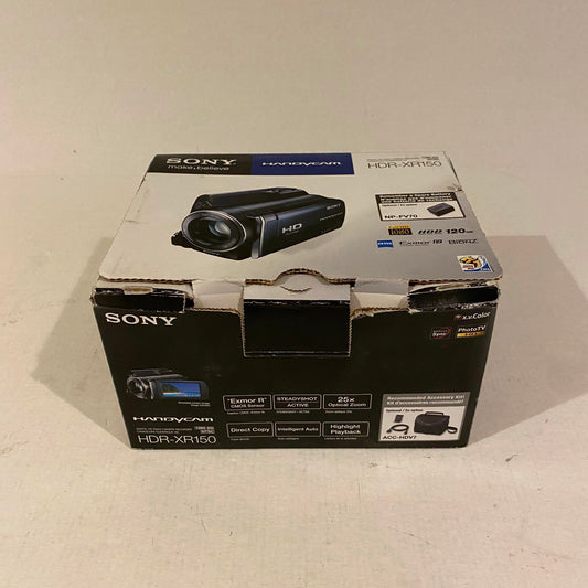 Sony Handycam 120 GB HDD Full HD - HDR-XR150 - Missing A/V door clip
