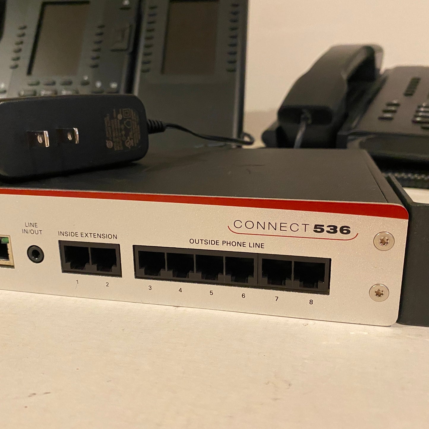 Allworx Connect 530 Phone VoIP System Server + 12 phones