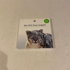 Vintage Apple OSX Snow Leopard Install DVD