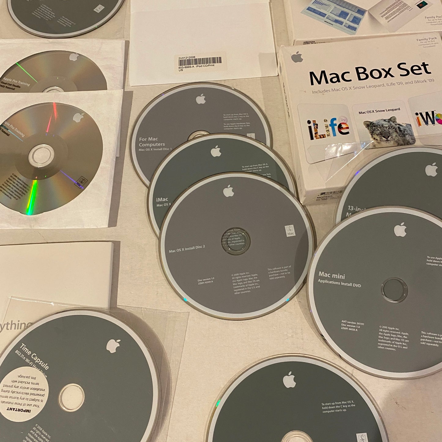 Vintage Apple Mac Disc Lot