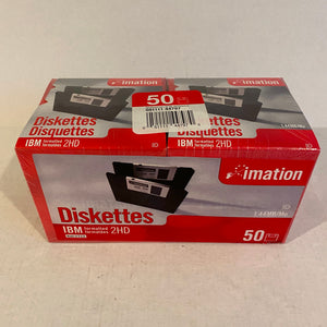 Imation IBM Formatted 2HD Diskettes - 50 pack