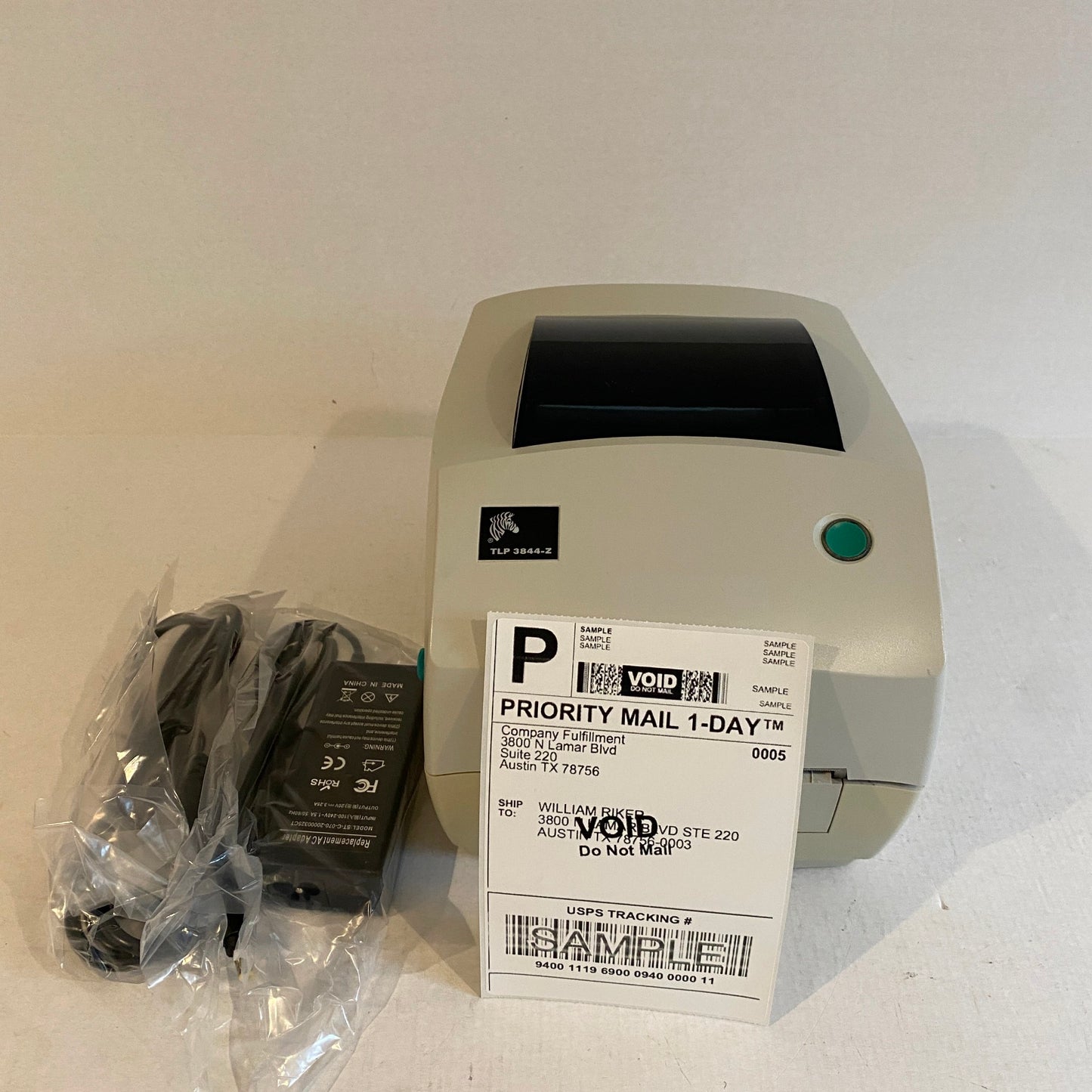 Zebra USB Parallel Thermal Label Printer - TLP 3844-Z
