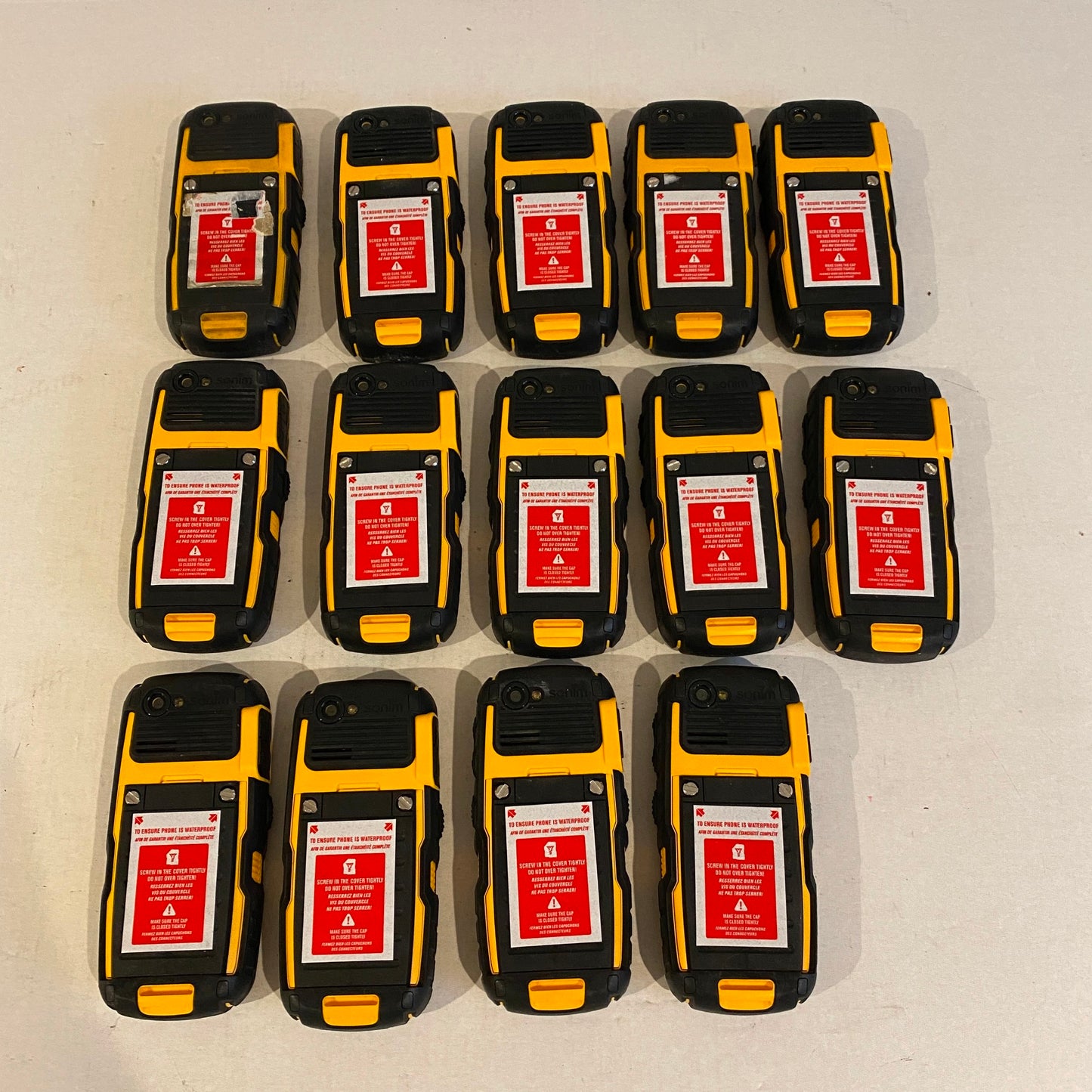 Lot Of 14 - Sonim Bolt SL Rugged Mobile Phone (Bell Canada) - XP1520