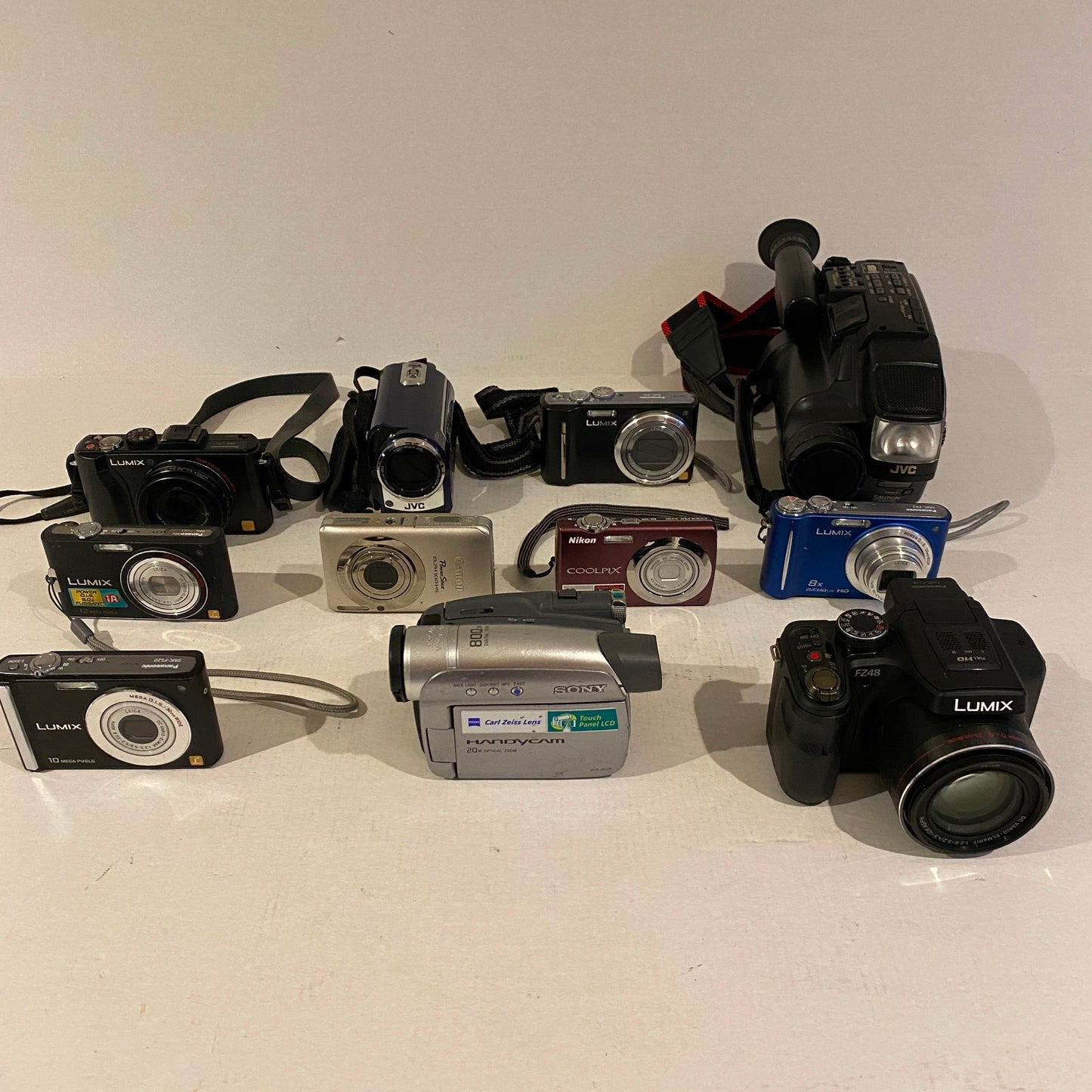 As is for Parts - Camcorder Digital Camera Lot