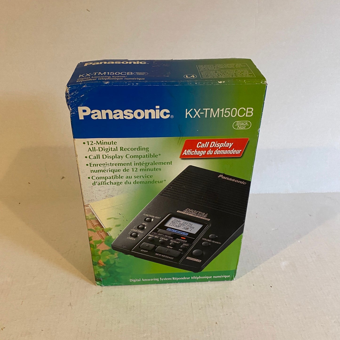 Panasonic Digital Answering Machine System - KX-TM150CB