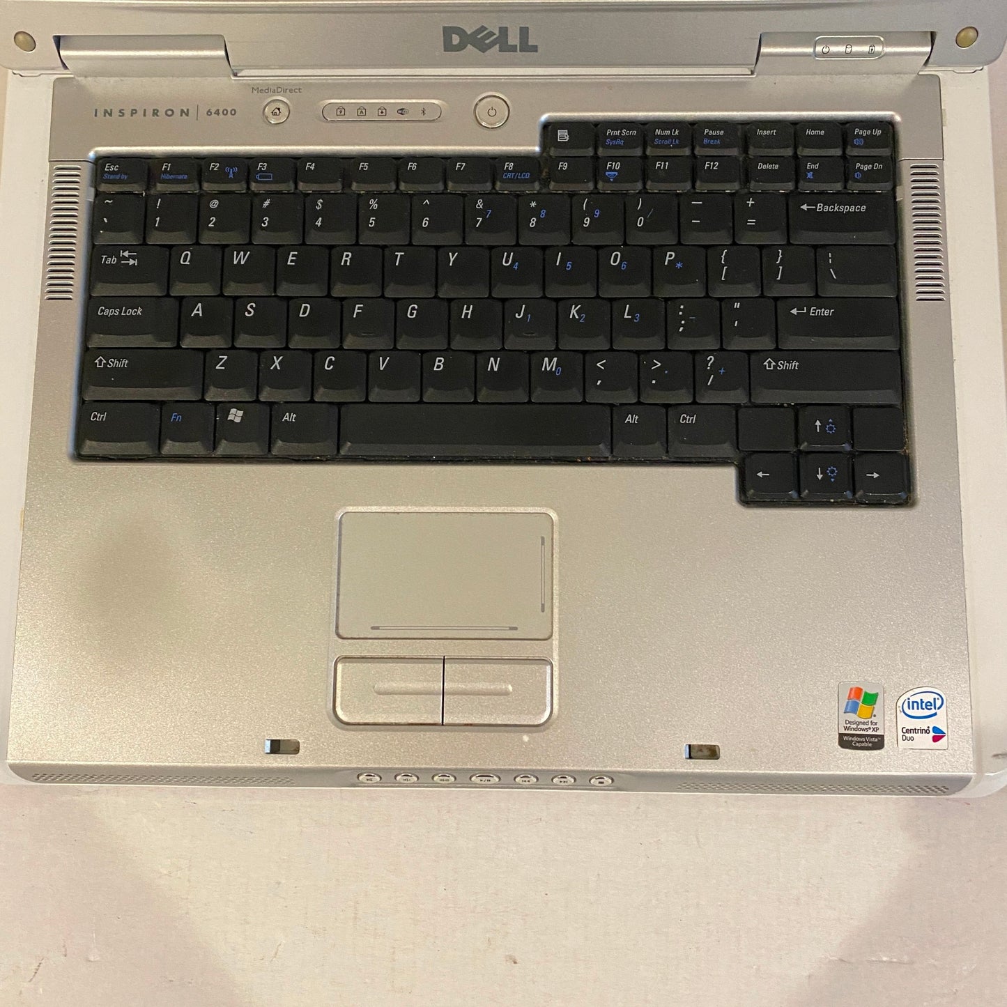 For Parts - Vintage Dell Inspiron 6400 Laptop No HDD
