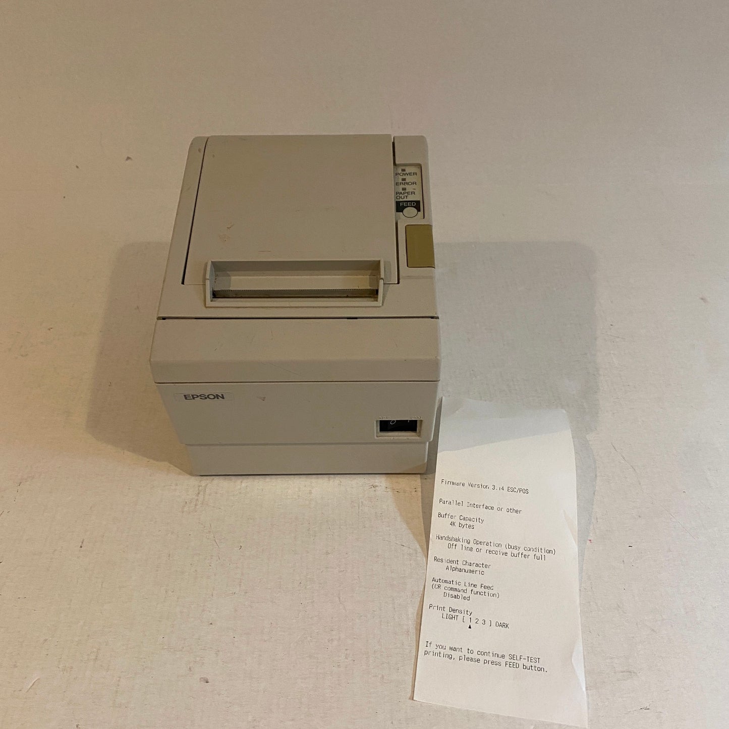 Epson USB Parallel Thermal Receipt Printer White - TM-T88IIIP - M129C