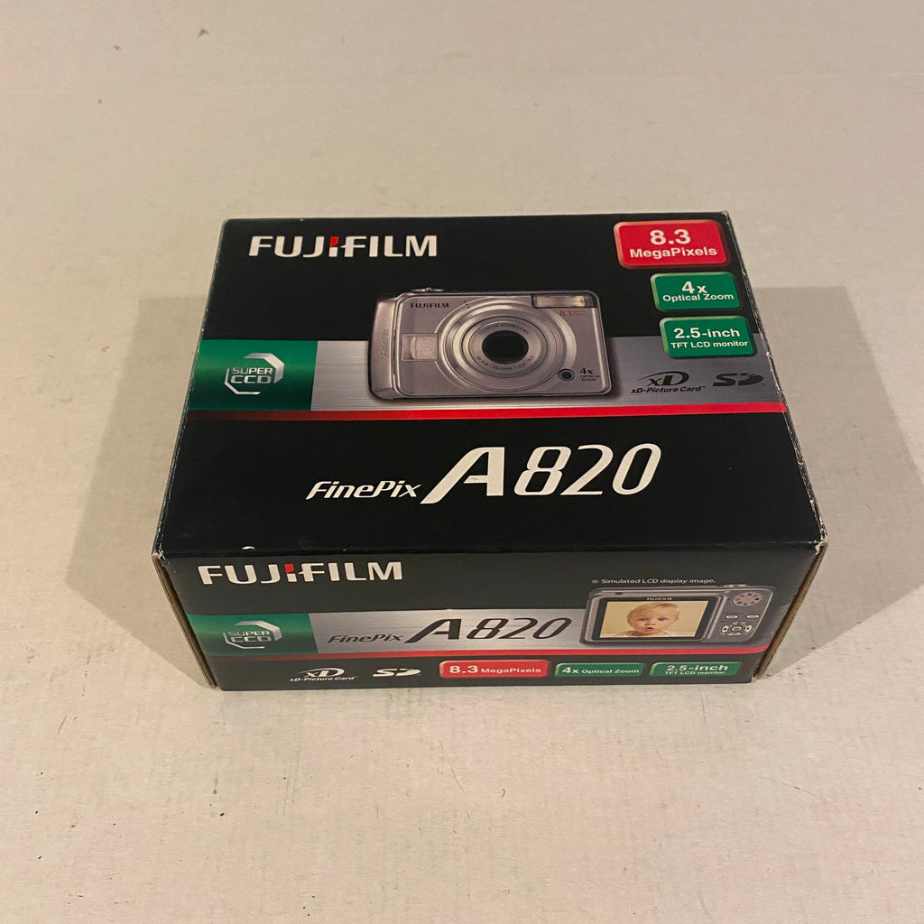 Blue FujiFilm Finepix 8.3 Megapixel Digital Camera - A820
