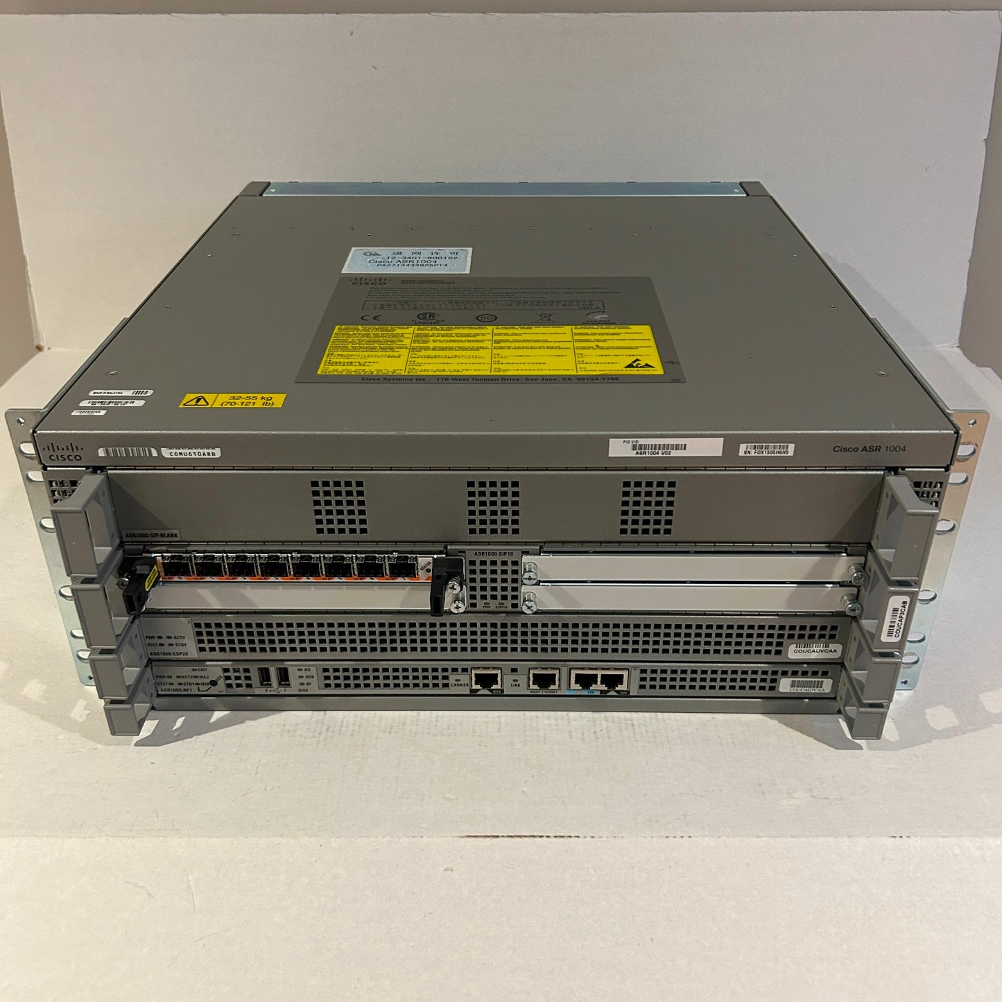 Cisco ASR 1004 4U Integrated Services Router