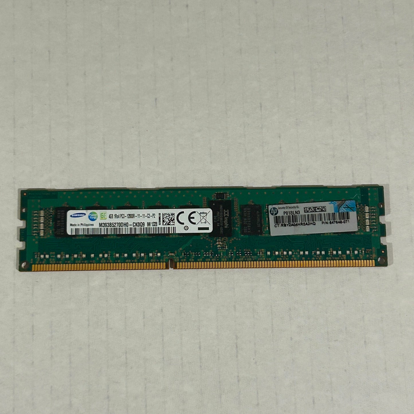 Samsung 4GB DDR3-1600MHz PC3-12800 ECC Server RAM - M393B5270DH0-CK0Q9