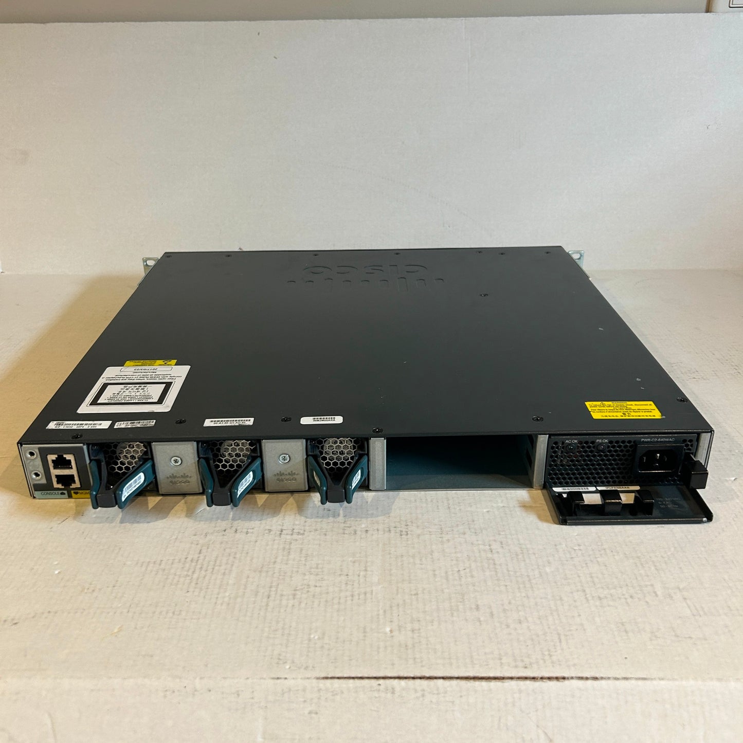 Cisco Catalyst 48 Port PoE Gigabit Switch - WS-C3650-48PS-S V05