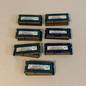 Lot of 28 Hynix 1GB PC3-8500S 1066MHz DDR3 Laptop Memory RAM