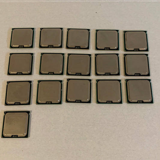 Lot of 16 Intel '06 Xeon E5462 2.8Ghz 12MB Cache 1.6Ghz Bus Speed LGA771 CPU