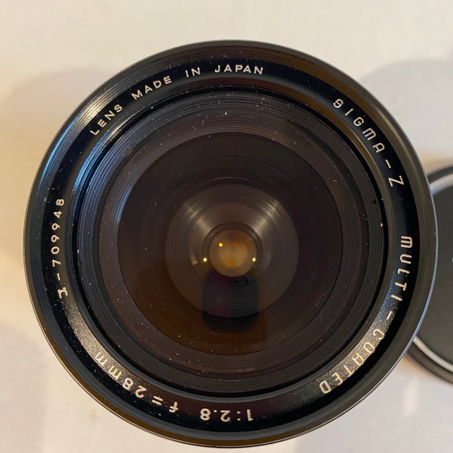 Vintage Sigma ZQ 28mm F2.8 Multicoated Interchangeable Lens