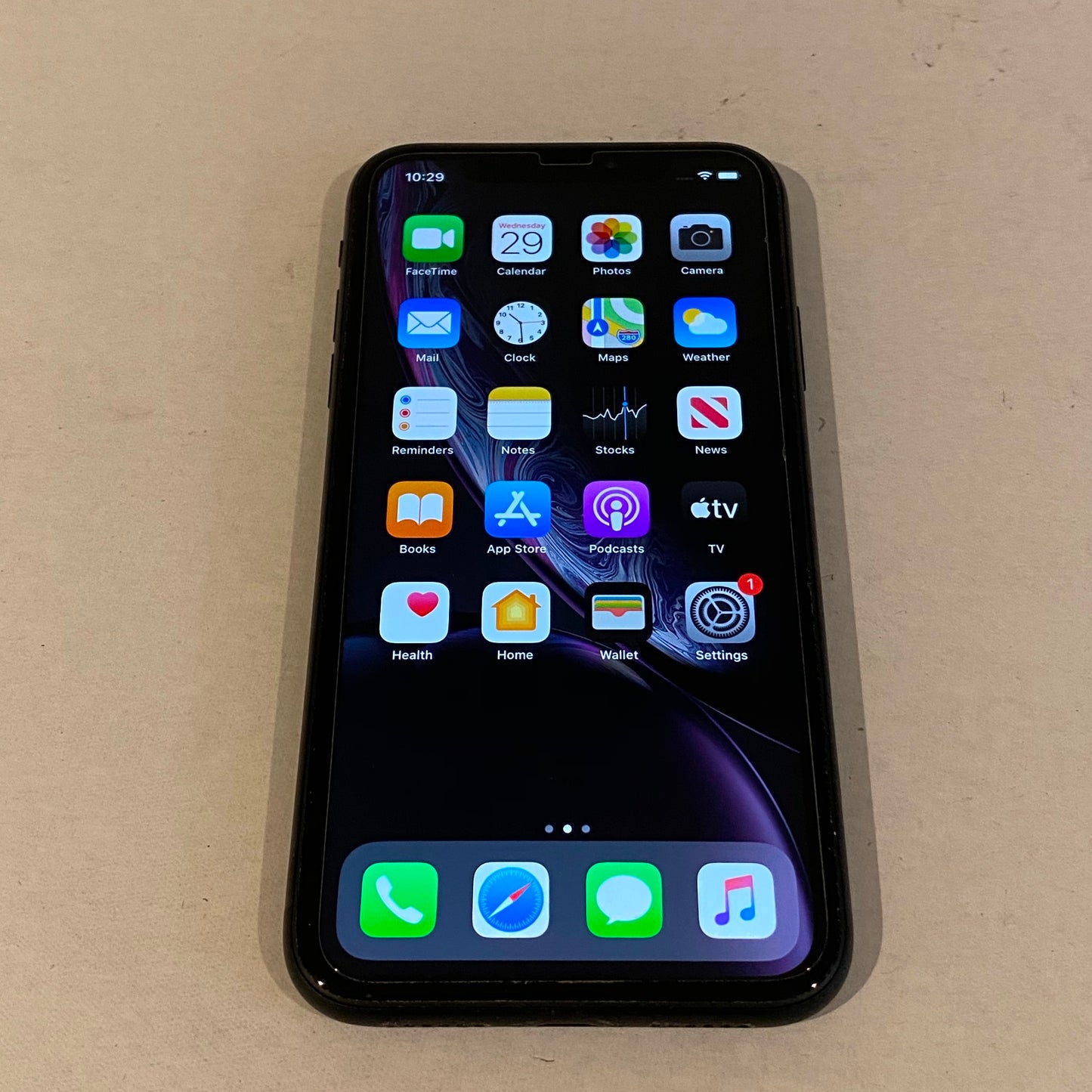 Black 128GB iPhone XR - Unlocked